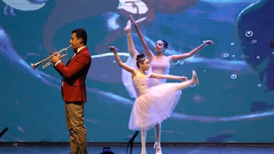 ترومبيت محمد حلمي يمتزج بأغاني أفلام الرسوم المتحركة في الأوبرا