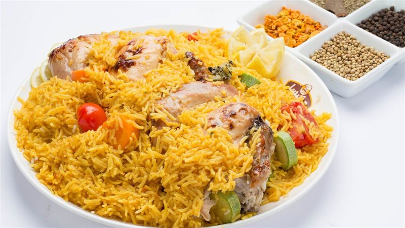 كبسة الدجاج 