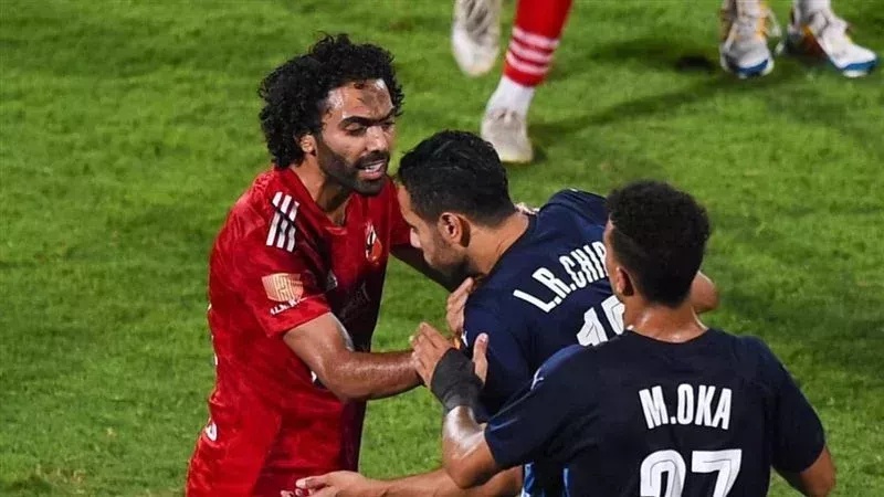 اللاعب حسين الشحات،