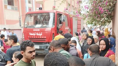 حريق هائل يلتهم مخبزا في الغربية