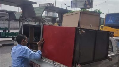 حملات لرفع الإشغالات من شوارع القاهرة