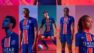 غياب مبابي عن إعلان قميص باريس سان جيرمان الجديد