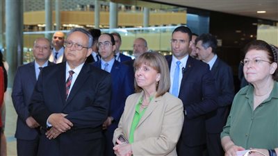 رئيسة جمهورية اليونان تزور مكتبة الإسكندرية