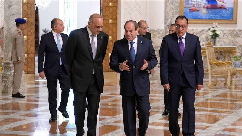 مباحثات الرئيس السيسي