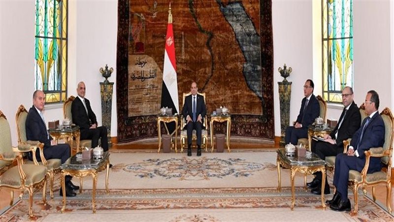 مباحثات الرئيس السيسي