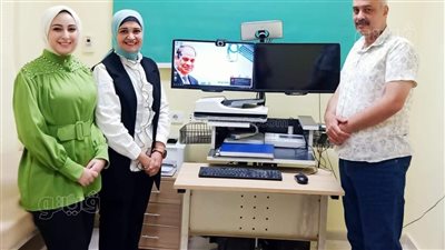 إطلاق مبادرة الاستشارة الطبية عن بعد في مستشفيات كفر الشيخ 