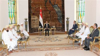 السيسي: حريصون على الاستمرار في مسار التنمية بكافة أنحاء البلاد والمناطق التاريخية بالقاهرة