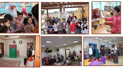 مكتبة مصر العامة بالزقازيق تقدم خدماتها لـ 315 طفلا وشابا