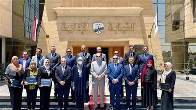 النيابة الإدارية تكرم الفائزين في مسابقة البحوث