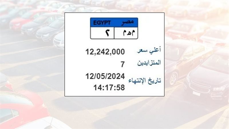  أعلى سعر لوحة معدنية