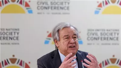 جوتيريش يجدد الدعوة لوقف فوري لإطلاق النار في غزة