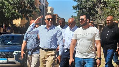 نائب رئيس هيئة المجتمعات العمرانية يتابع تنفيذ المرافق بتوسعات الشيخ زايد وأكتوبر