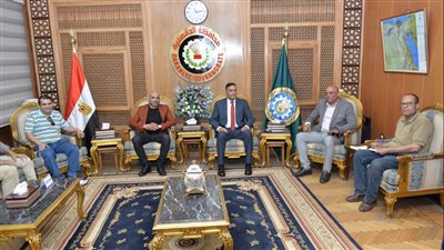 تسليم أرض مشروع مصنع تدوير المخلفات الصلبة بقلابشو في الدقهلية 