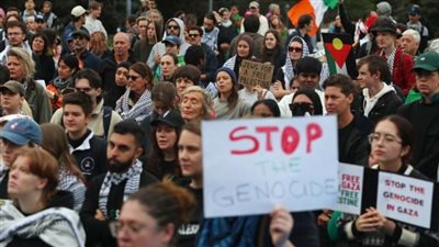 90 ألف شخص يشاركون في احتجاج مؤيد لفلسطين بسيدني 