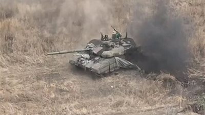 كتائب القسام تستهدف دبابة إسرائيلية بقذيفة بي 29