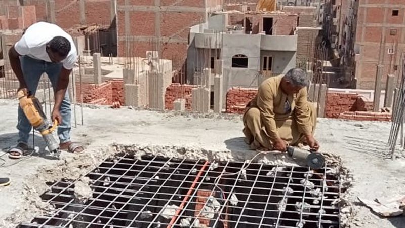 إزالة عدد من مخالفات