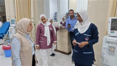 وكيل صحة الإسماعيلية تتفقد مستشفى الحميات وتوجِّة باستكمال العيادات (صور) 
