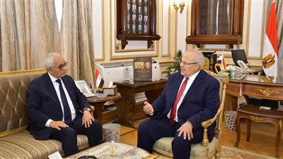 حجازي والخشت يبحثان التعاون لتطوير التعليم التكنولوجي وتدريب المعلمين