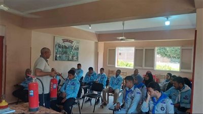 سلسلة تدريبات في مجال الدفاع المدني بمراكز شباب الأقصر 