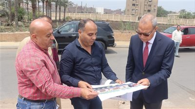 بعد إضافة حديقة جديدة، محافظ القليوبية يتفقد أعمال تطوير مداخل بنها