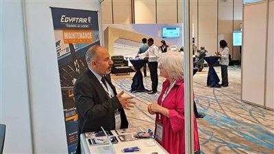 أكاديمية مصر للطيران للتدريب تشارك في مؤتمر صناعة الطيران الأفريقى