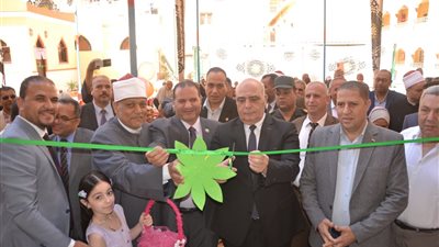 افتتاح مبنى رياض أطفال وابتدائي بمعهد فتيات دمنهور النموذجي 