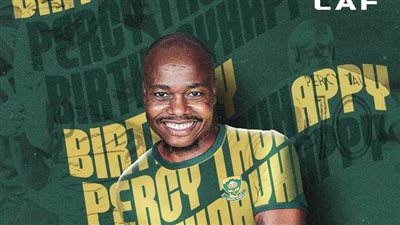 بيرسي تاو في قائمة منتخب جنوب إفريقيا لمعسكر يونيو