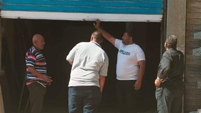 غلق وتشميع محل رخام بالجيزة لإحداث إزعاج للمواطنين (صور)