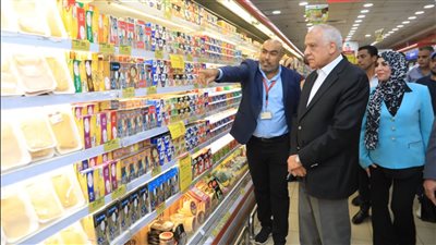 جولة لمحافظ الجيزة للسلاسل التجارية والمخابز بمختلف الأحياء اليوم