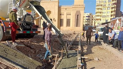 محافظ كفرالشيخ يتابع أعمال المرحلة الأولى لتطوير ساحة ميدان المسجد الإبراهيمي