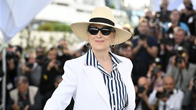 ميريل ستريب تلفت الأنظار في مهرجان كان قبل تكريمها (صور)