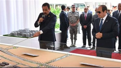 معلومات الوزراء يرصد أبرز تصريحات السيسي خلال افتتاح مشروع مستقبل مصر (إنفوجراف)