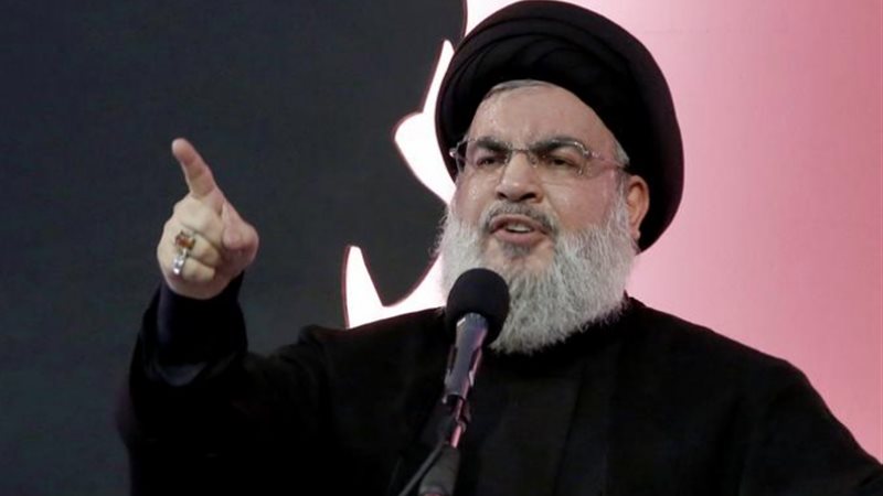 حسن نصر الله، فيتو