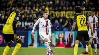 لقاء سان جيرمان ودورتموند مهدد بالتأجيل بسبب كورونا