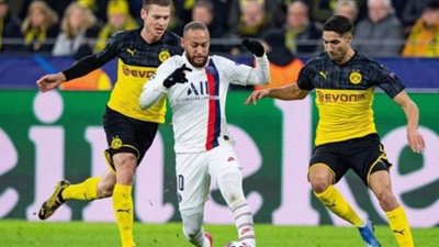 رسميا.. مباراة باريس سان جيرمان ودورتموند بدون جمهور بسبب كورونا