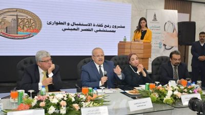 الخشت يطلق حملة تبرعات لمستشفى الاستقبال والطوارئ بقصر العيني