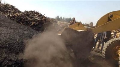 إزالة 3 مكامير فحم على مساحة 13 قيراطا في حملة مكبرة بالشرقية | صور