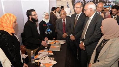 افتتاح ملتقى التوظيف العاشر بصيدلة المنصورة