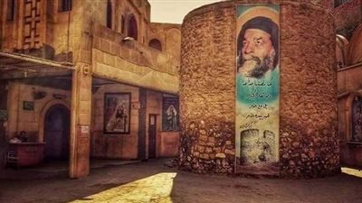 طاحونة البابا كيرلس بمصر القديمة تحتفل بتذكار نياحته