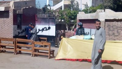 إقبال متوسط في اليوم الأول لجولة الإعادة بالانتخابات التكميلية عن دائرة ملوي | صور