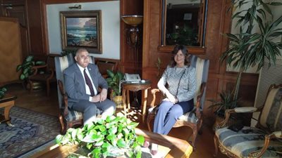 وزيرا الرى والهجرة يبحثان أوجه التعاون بين الوزارتين وإمكانية الاستفادة من أبناء مصر بالخارج