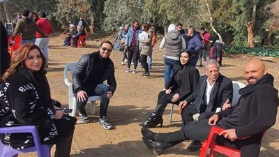 كواليس آخر يوم تصوير لمسلسل 