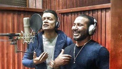 أحمد سعد يتعاون مع حسن شاكوش في أغنية جديدة 