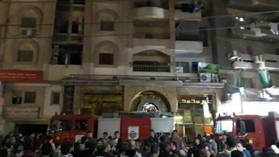 السيطرة على حريق هائل نشب في مطعم شهير بطنطا| صور