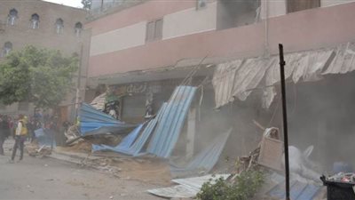 حملة لتطهير شوارع شبرا الخيمة من الإشغالات والمخالفات