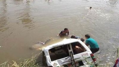 نجاة 17 من الموت غرقا بترعة الإبراهيمية في بني سويف