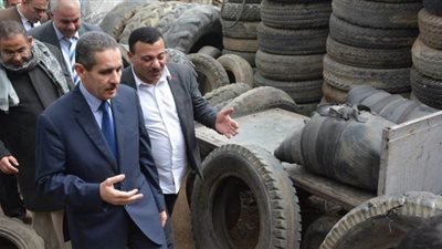 محافظ الغربية يتفقد 