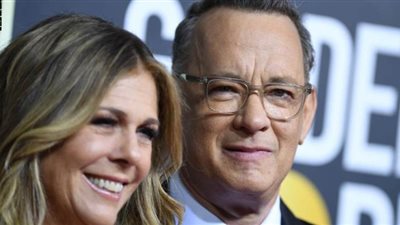 إصابة توم هانكس وزوجته ريتا ويلسون بفيروس كورونا