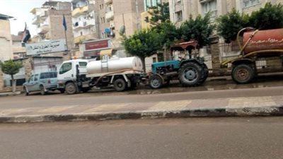 محافظ البحيرة : إستمرار أعمال رفع تراكمات مياه الأمطار بمختلف المراكز