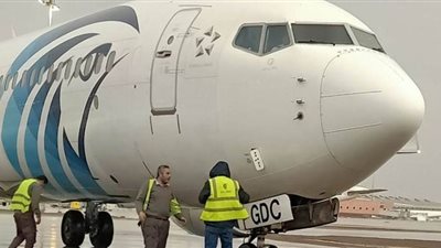 إجراءات مطار القاهرة لمواجهة الطقس السيئ